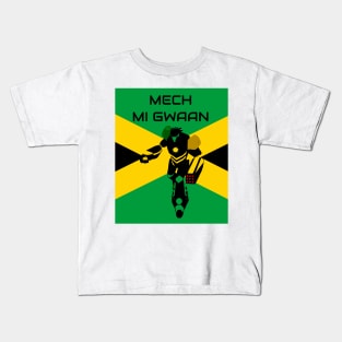 Mech Mi Gwaan to Jamaica Kids T-Shirt